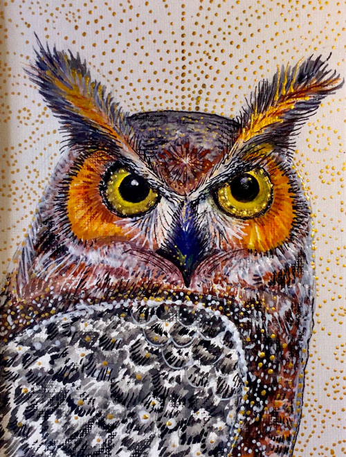 Great Horned Owl Medicine